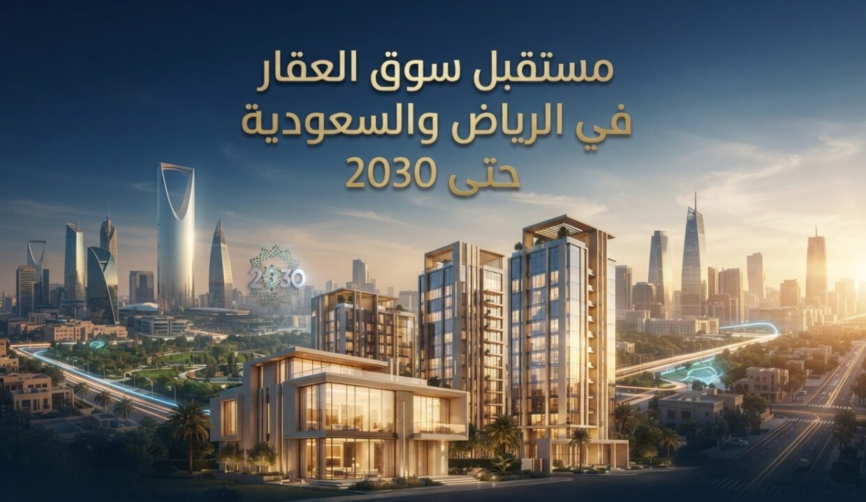 مستقبل سوق العقار في الرياض والسعودية حتى 2030 مستقبل العقار في السعودية 2030