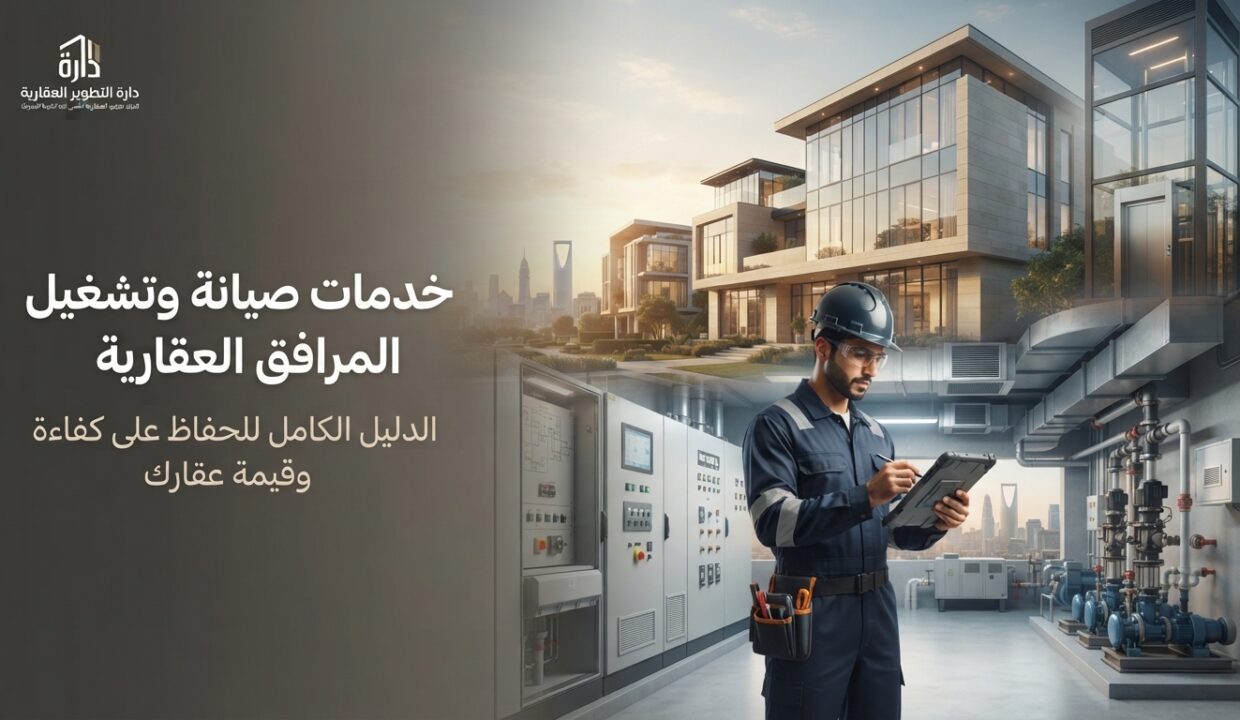 خدمات صيانة وتشغيل المرافق العقارية: الدليل الكامل شركة صيانة وتشغيل المرافق